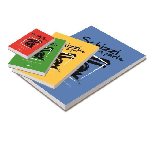 BLASETTI SCHIZZI A PARTE BLOCCO DA DISEGNO 210X297 mm A4 150 FOGLI LISCI COLORI ASSORTITI CONF 5 Pz.